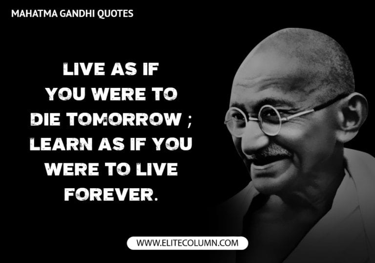 77 Gandhi Quotes That Will Motivate You (2023) | EliteColumn