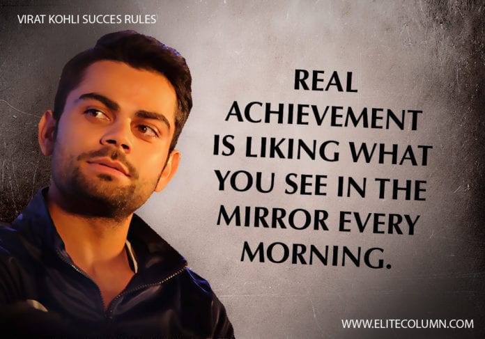 10 Virat Kohli Success Rules To Inspire You To Work Harder | EliteColumn