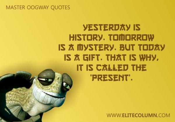 26 Master Oogway Quotes That Will Inspire You (2022) | EliteColumn