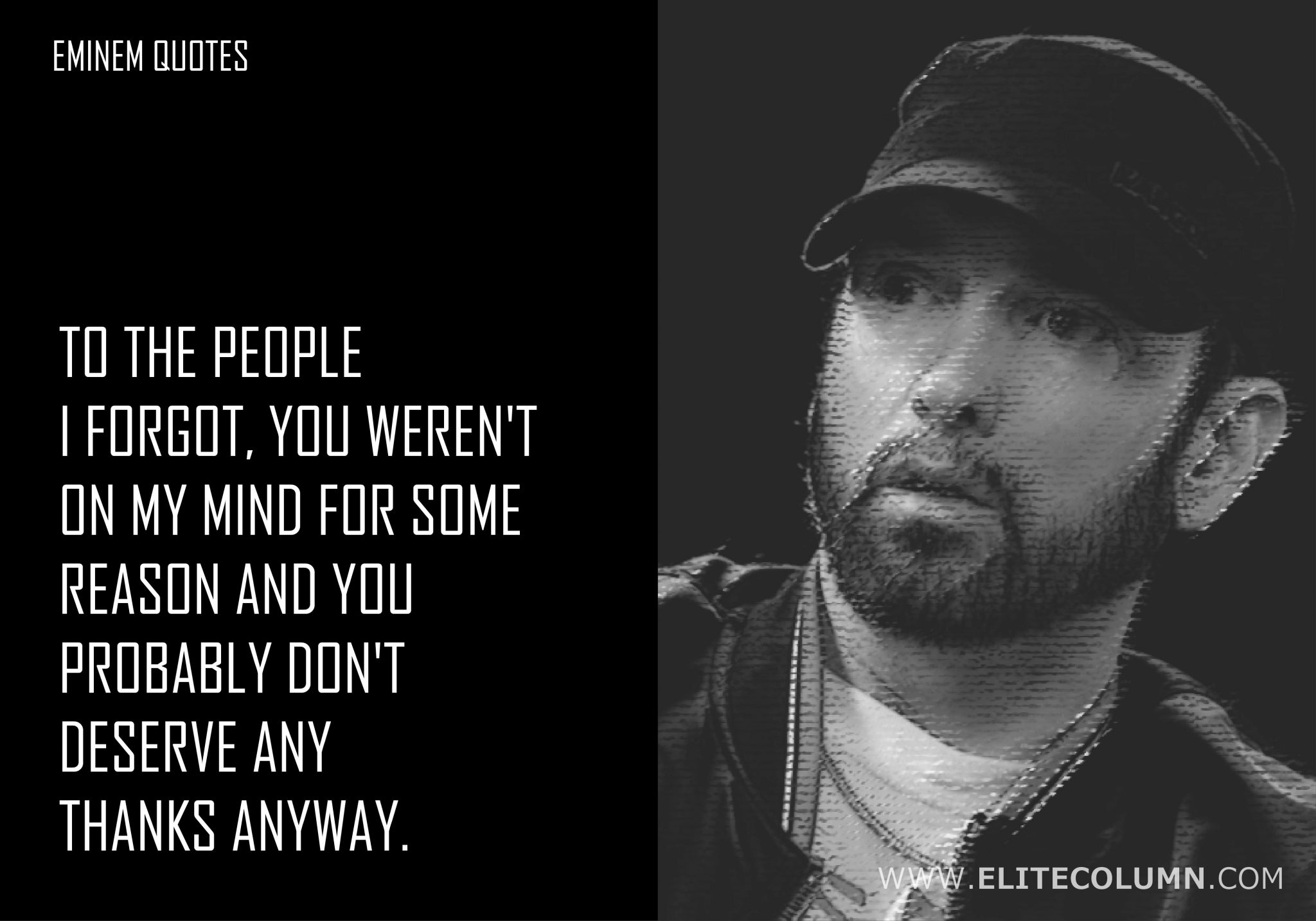 12 Most Powerful Quotes From Eminem The Rap God EliteColumn