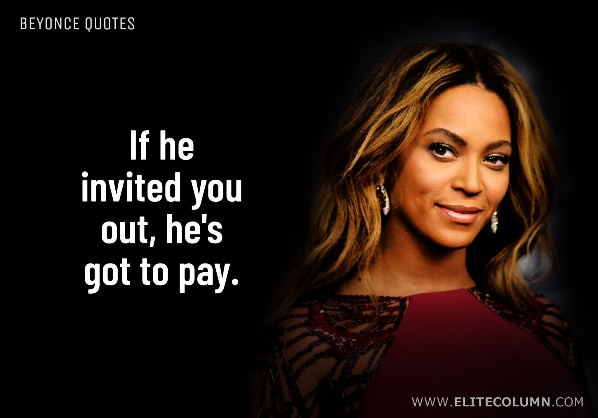 12 Astonishing Quotes From The Queen B aka Beyonce | EliteColumn