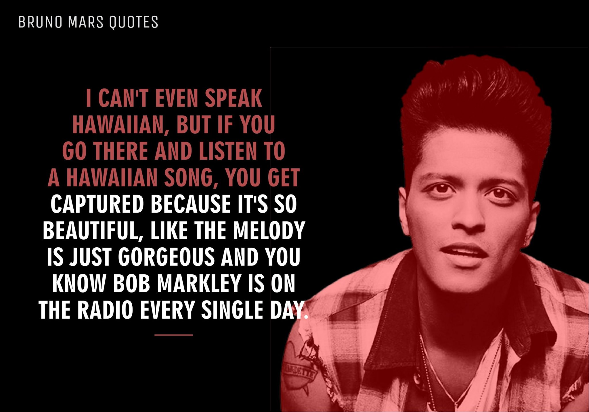 Bruno mars quotes lyrics