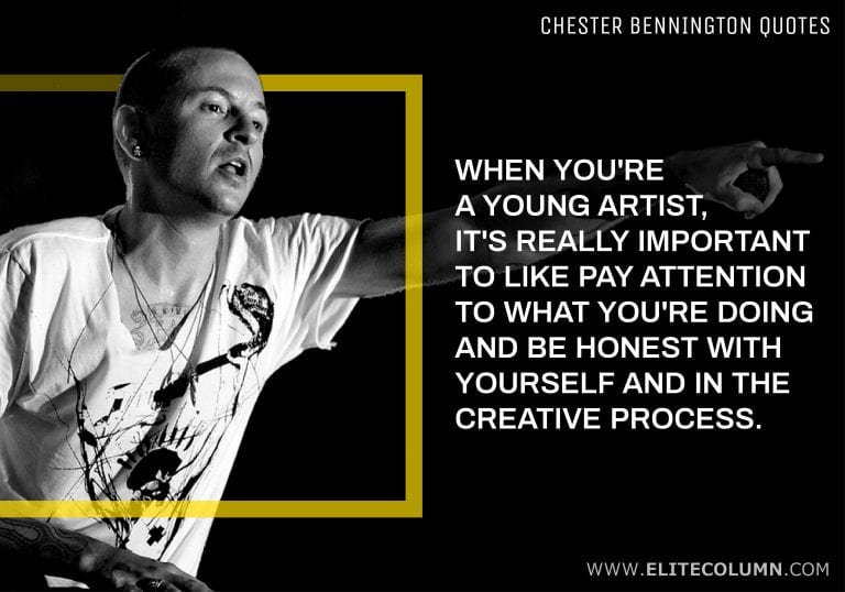 6 Chester Bennington Quotes That Will Inspire You (2023) | EliteColumn