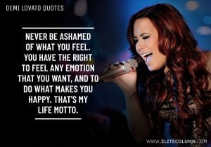 38 Demi Lovato Quotes That Will Inspire You (2023) | EliteColumn