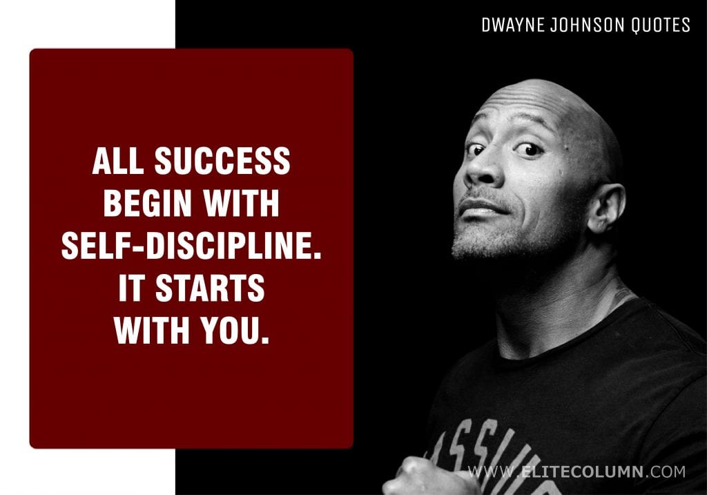 46 Dwayne Johnson Quotes That Will Motivate You (2023) | EliteColumn