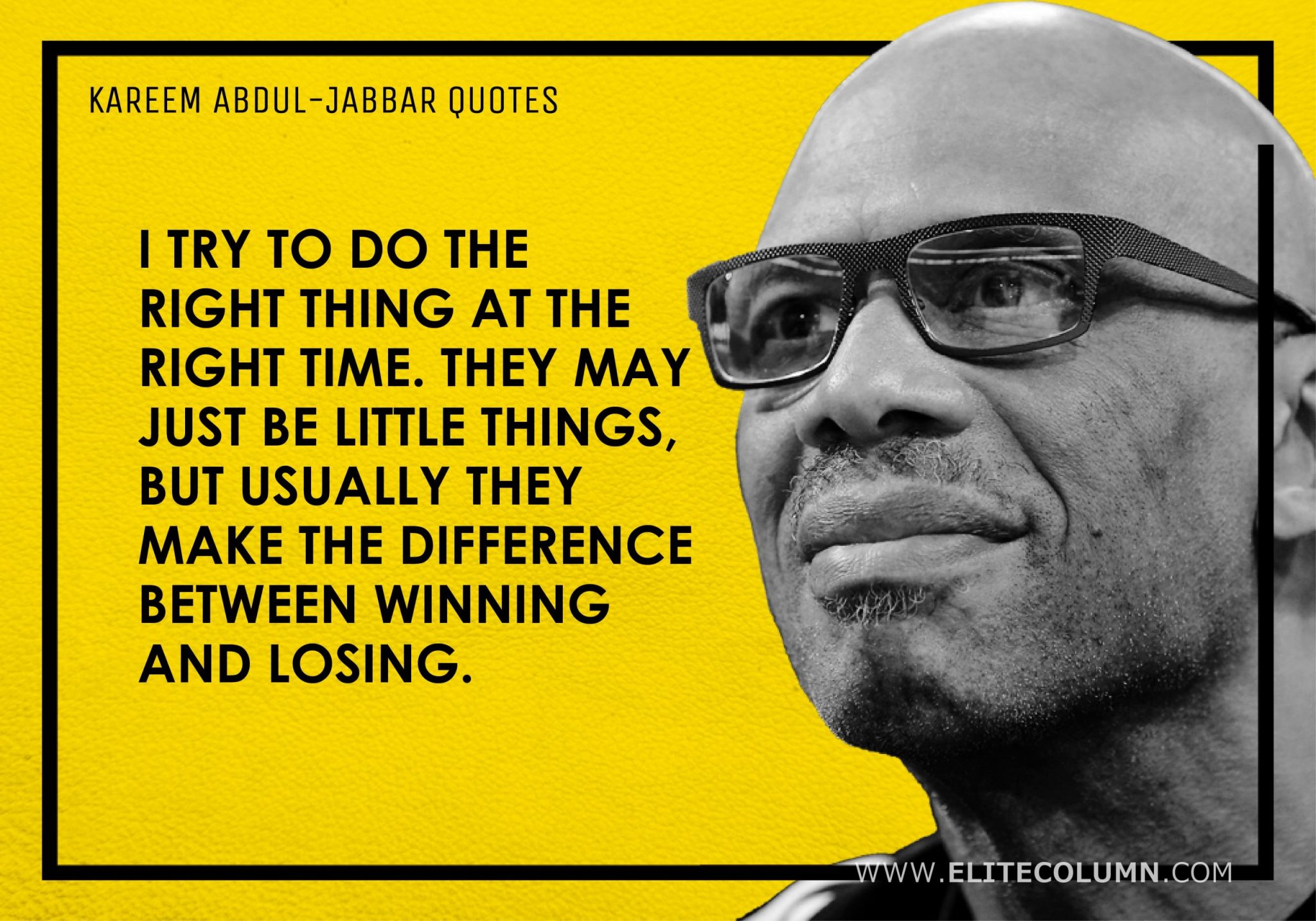 18 Kareem Abdul-Jabbar Quotes That Will Motivate You | EliteColumn