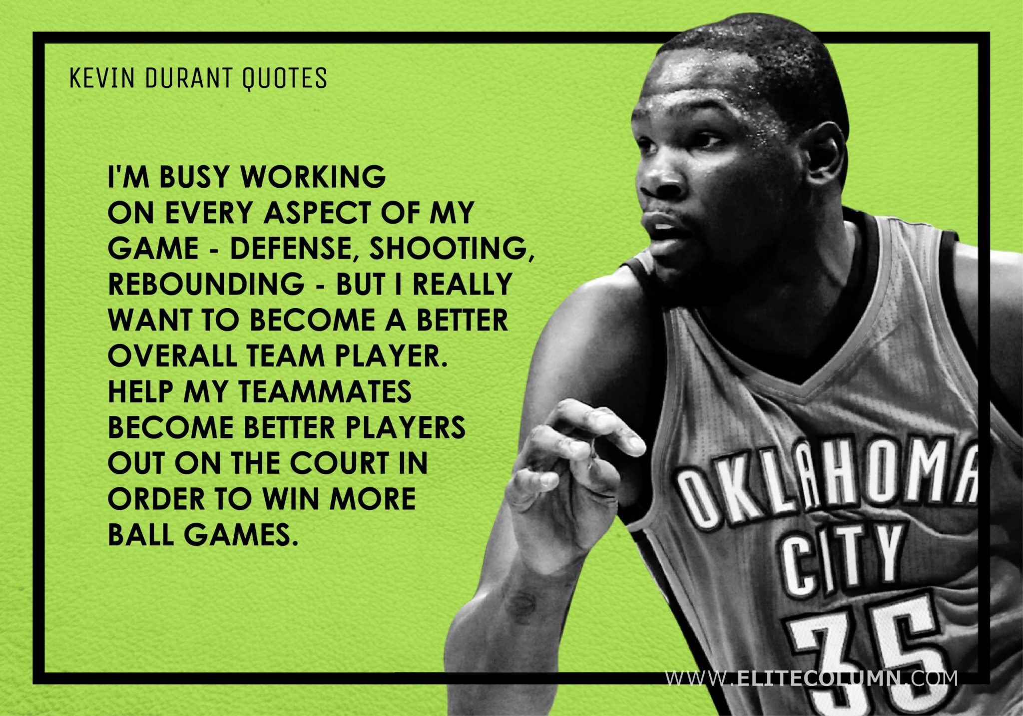 Kevin Durant Quotes 6 | EliteColumn