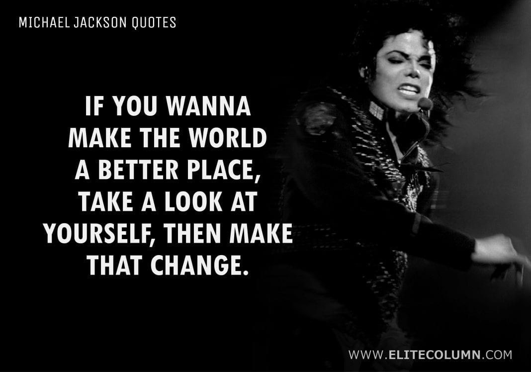 37 Michael Jackson Quotes That Will Inspire You (2023) | EliteColumn