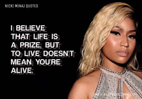 45 Nicki Minaj Quotes That Will Motivate You (2023) | EliteColumn