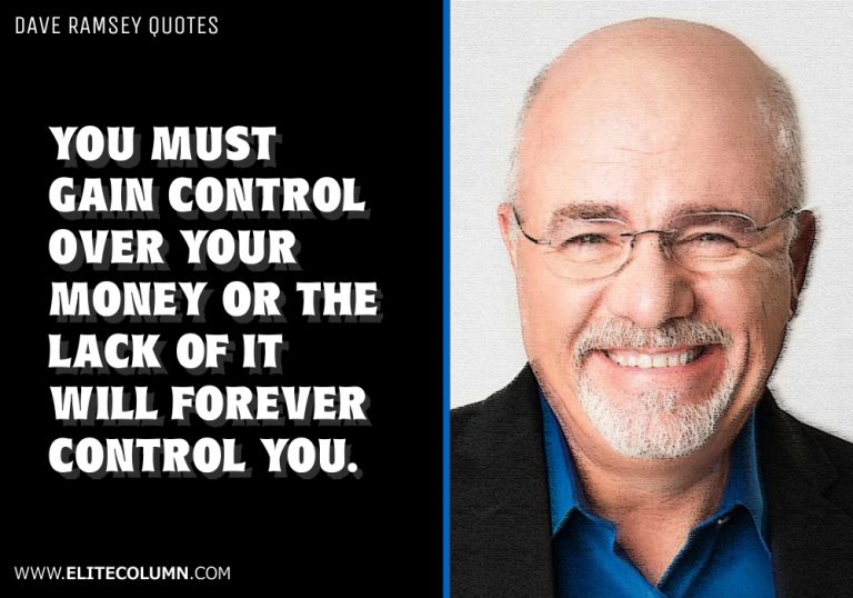 78 Dave Ramsey Quotes That Will Inspire You (2023) | EliteColumn