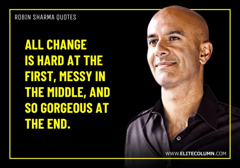 60 Robin Sharma Quotes That Will Motivate You (2023) | EliteColumn