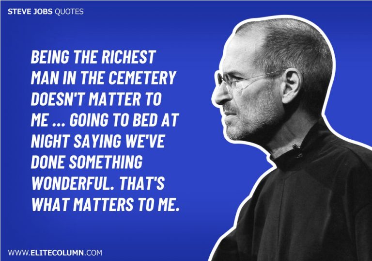 40 Steve Jobs Quotes That Will Inspire You (2023) | EliteColumn