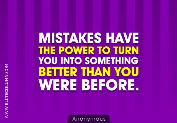 50 Mistake Quotes That Will Make You Strong (2023) | EliteColumn