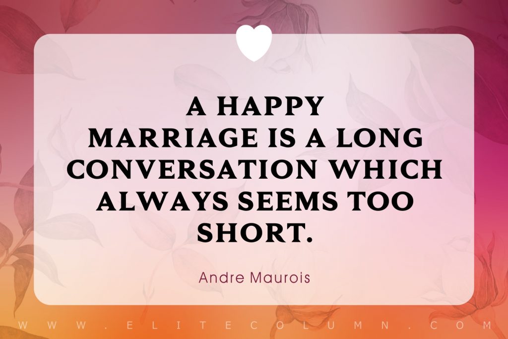 59 Marriage Quotes That Will Inspire You (2022) | EliteColumn