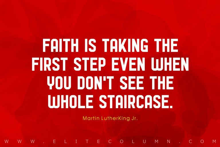 50 Faith Quotes That Will Empower You (2024) | EliteColumn