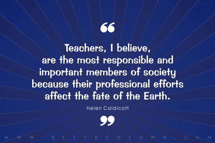 40 Inspirational Quotes for Teachers (2023) | EliteColumn