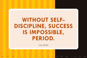 50 Discipline Quotes That Will Inspire You (2024) | EliteColumn