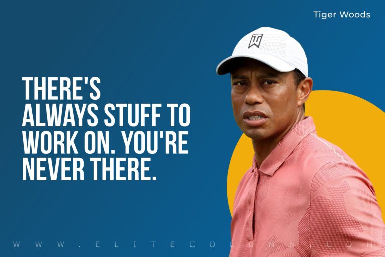 50 Tiger Woods Quotes That Will Motivate You (2023) | EliteColumn