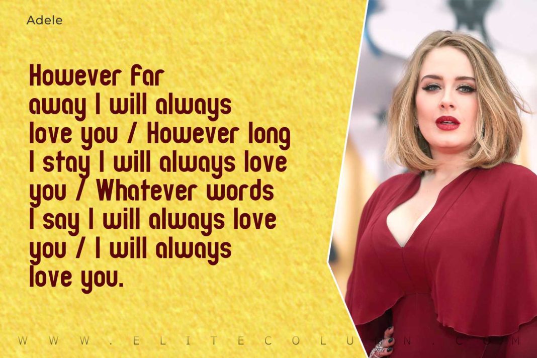 40 Adele Quotes That Will Motivate You 2023 Elitecolumn