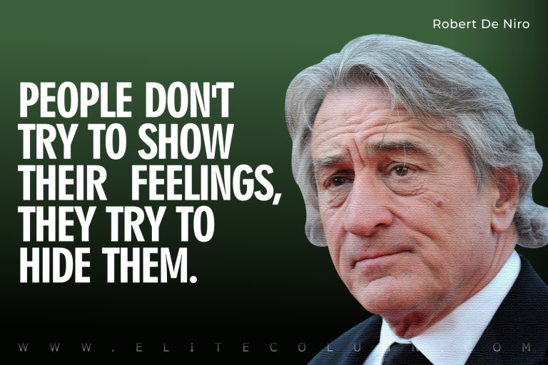 30 Robert De Niro Quotes That Will Motivate You (2023) | EliteColumn