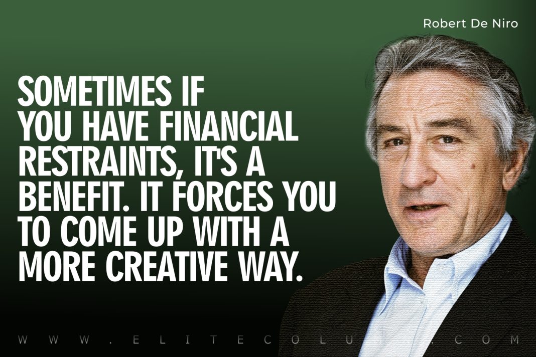 30 Robert De Niro Quotes That Will Motivate You (2023) | EliteColumn