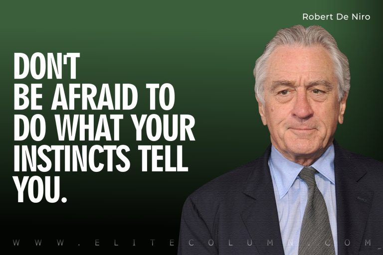 30 Robert De Niro Quotes That Will Motivate You (2023) | EliteColumn