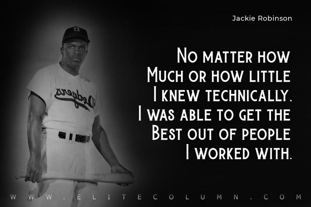 Jackie Robinson: Life Quote – The Black Art Depot