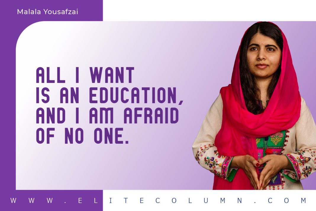 20 Malala Yousafzai Quotes That Will Motivate You (2023) | EliteColumn