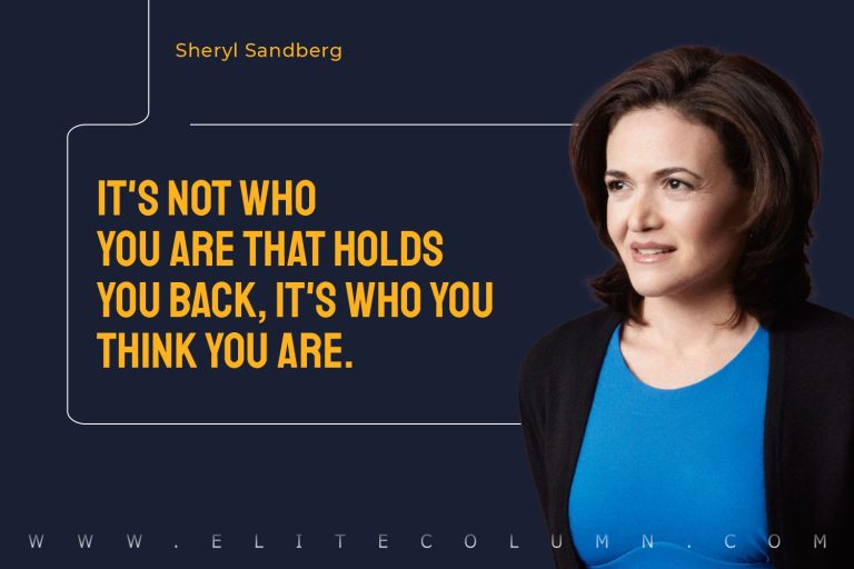 45 Sheryl Sandberg Quotes That Will Motivate You (2023) | EliteColumn