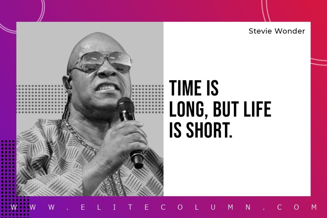 35 Stevie Wonder Quotes That Will Motivate You (2024) | EliteColumn