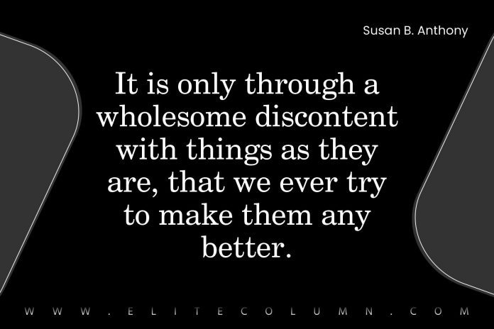 30 Susan B.Anthony Quotes That Will Motivate You | EliteColumn